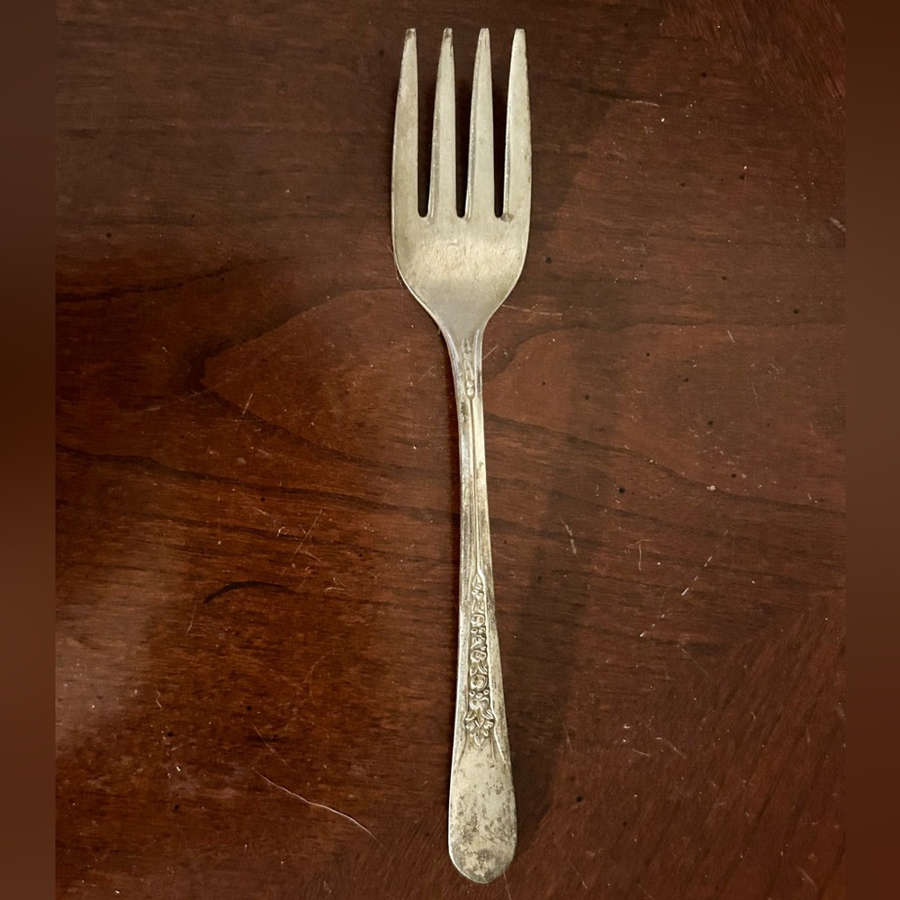 Vintage Wm. Rogers Mfg. Co. Original Rogers Silverplate Priscilla-Lady Ann Fork